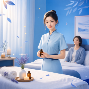 高考前焦虑,妈妈陪同 80 分钟 SPA