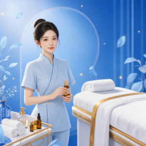 大姨妈期间,女技师贴心服务