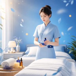 感冒好转期肩背酸,温和精油 SPA